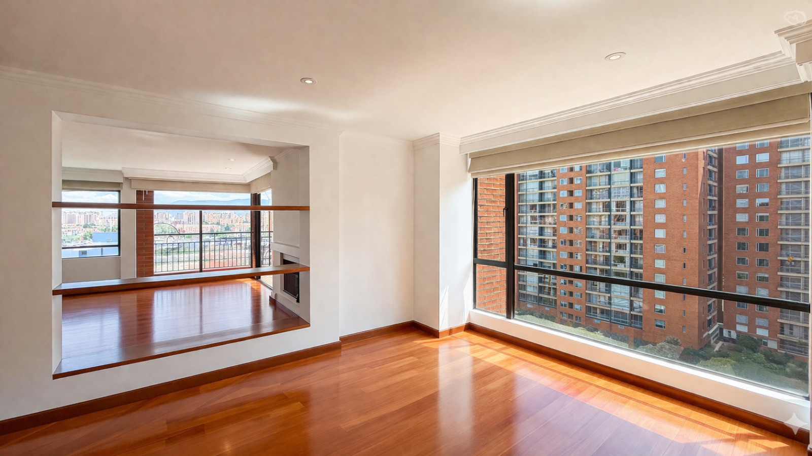 Apartamento moderno con vistas urbanas
